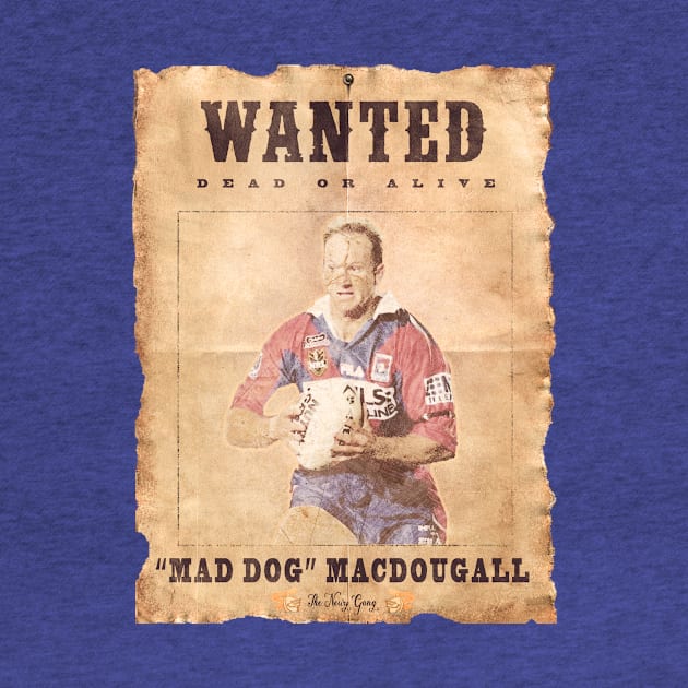 Newcastle Knights - Adam MacDougall - MAD DOG by OG Ballers